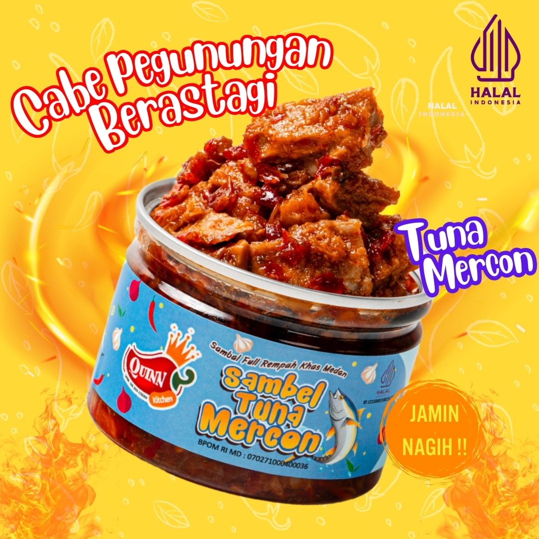 Sambal Tuna Mercon Ori (Jar 150g)