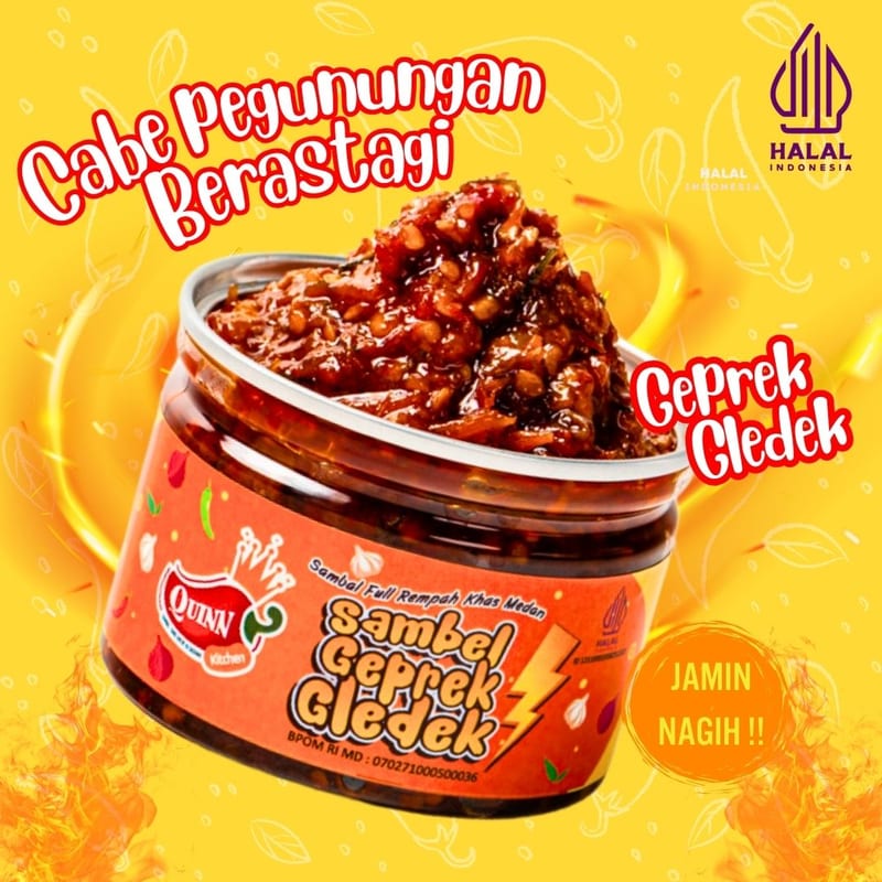 Sambel Geprek Gledek (Jar 150g)