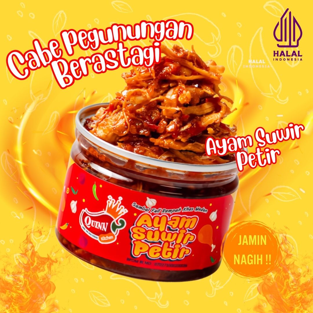 Ayam Suwir Petir Ori (Jar 150g)